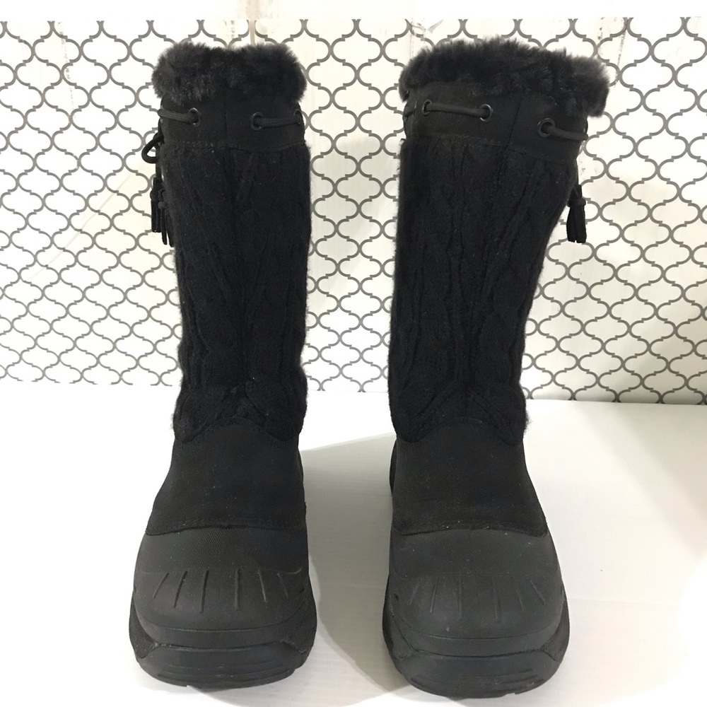 Baffin Women's Black Insulated Winter Boots Size 9 - Picture 2 of 6